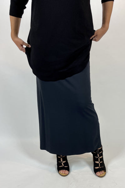 WEYRE Skirt maxi skirt charcoal