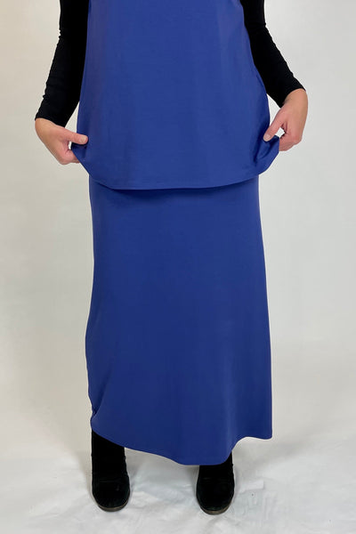 WEYRE Skirt maxi skirt iris blue